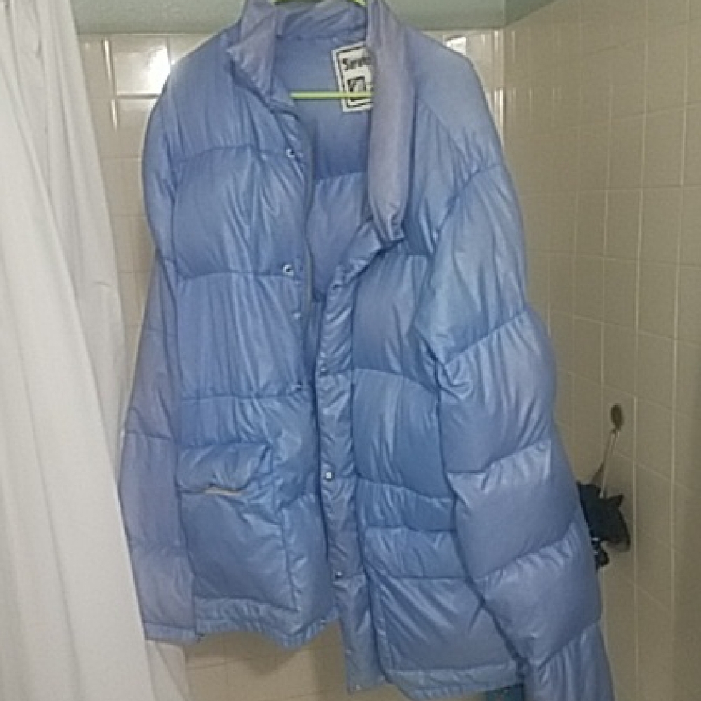 STARTER Light Blue Puffer Jacket